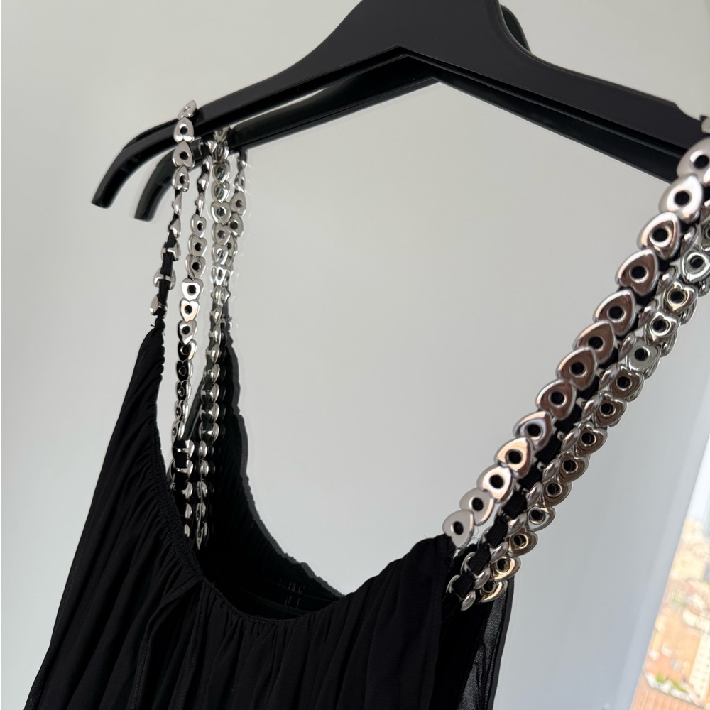 Alaia Black Jersey Mini Dress - Picture 6 of 11